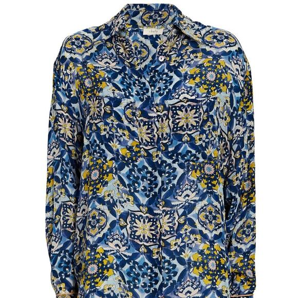 CHUFY Pia Capri Button-Down Shirt XS - Picture 1 of 12